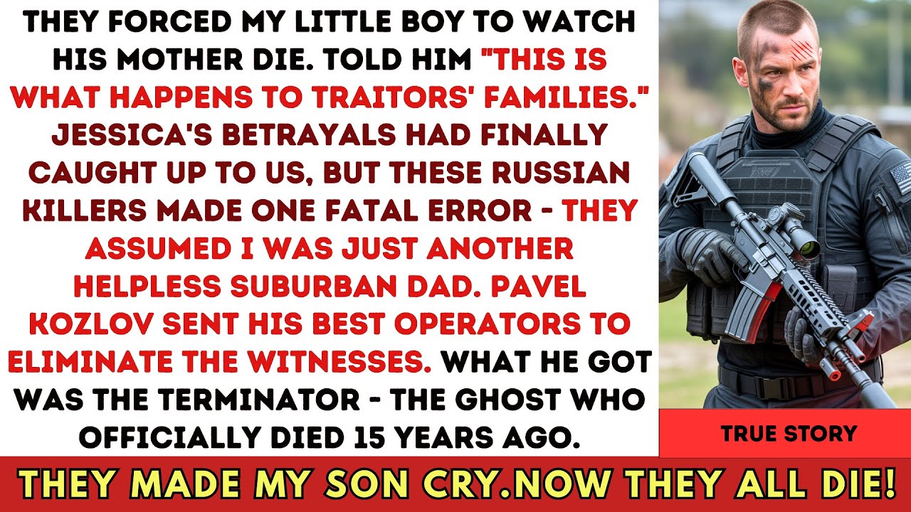 Mob Boss Made My Son Watch Them Kill His Mother—He Didn't Know I Was Black Ops Terminator.