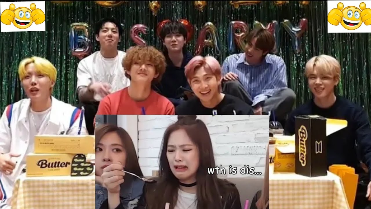 BTS REACTION TO BLACKPINK FUNNY MOMENTS 🤣😂(fmv)