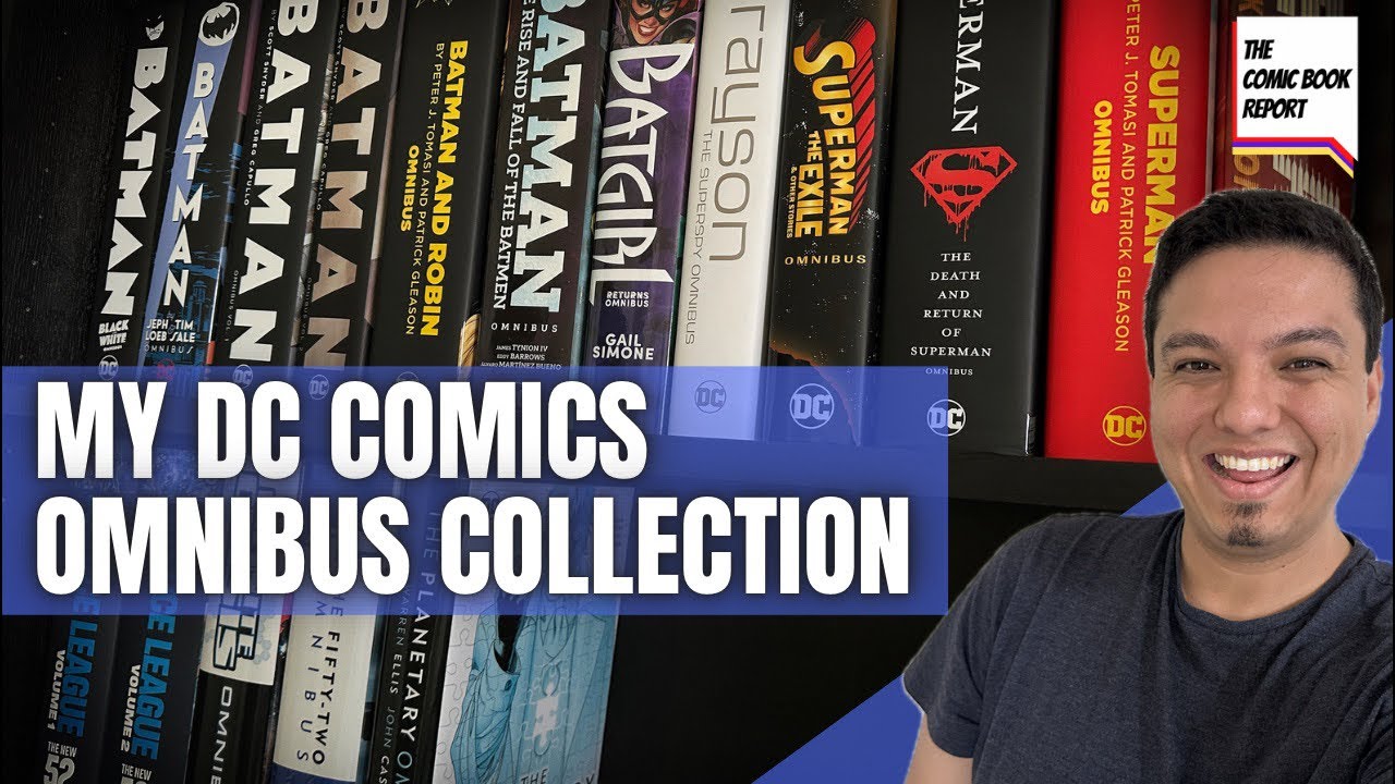 DC COMICS OMNIBUS COLLECTION! 📚| Comic Book Collection Tour | DC COMICS