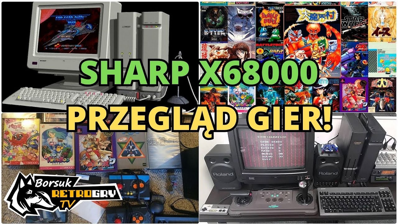 Borsuk Retro Gry TV: Przegląd Gier na Komputer SHARP X68000 #12