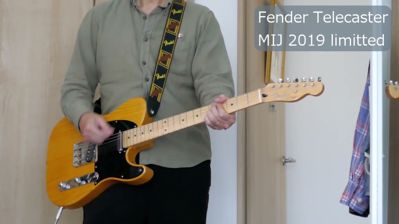 Boowyのbad feeling ギター　カッティング練習  with fender telecaster and zoom MS 50G/G1 four