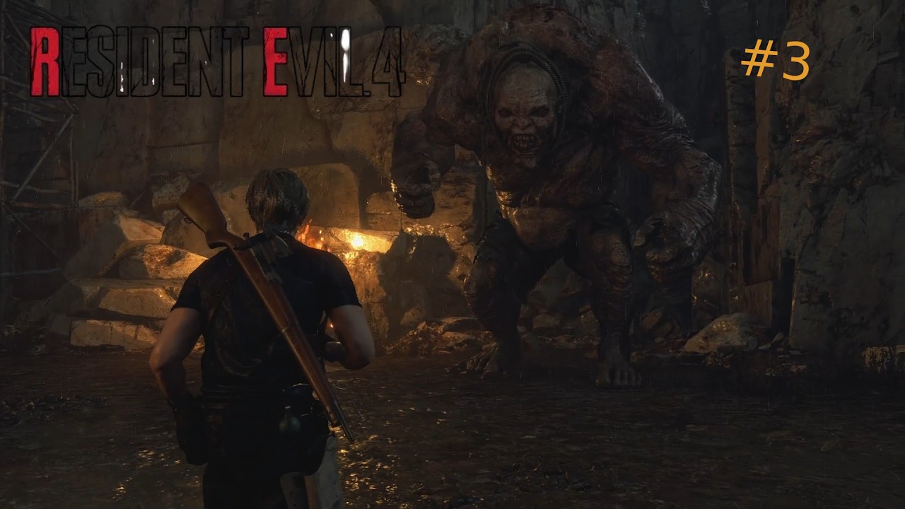 THE WOLF SAVED ME! 🐺 El Gigante Boss Fight | Resident Evil 4 Remake #3