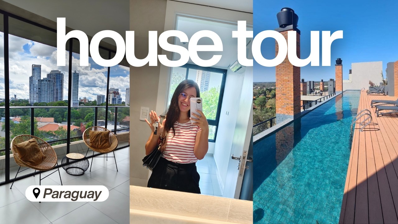 M-am mutat în Paraguay! House tour apartament 1,000$/lună