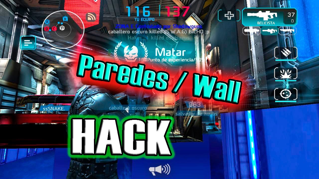 Hack de Traspasar Paredes Shadowgun
