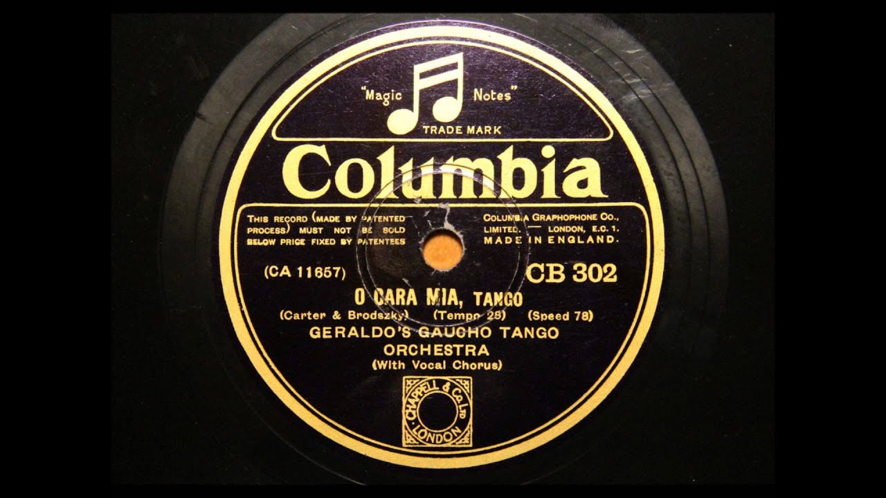 O Cara Mia - Geraldo's Gaucho Tango Orchestra