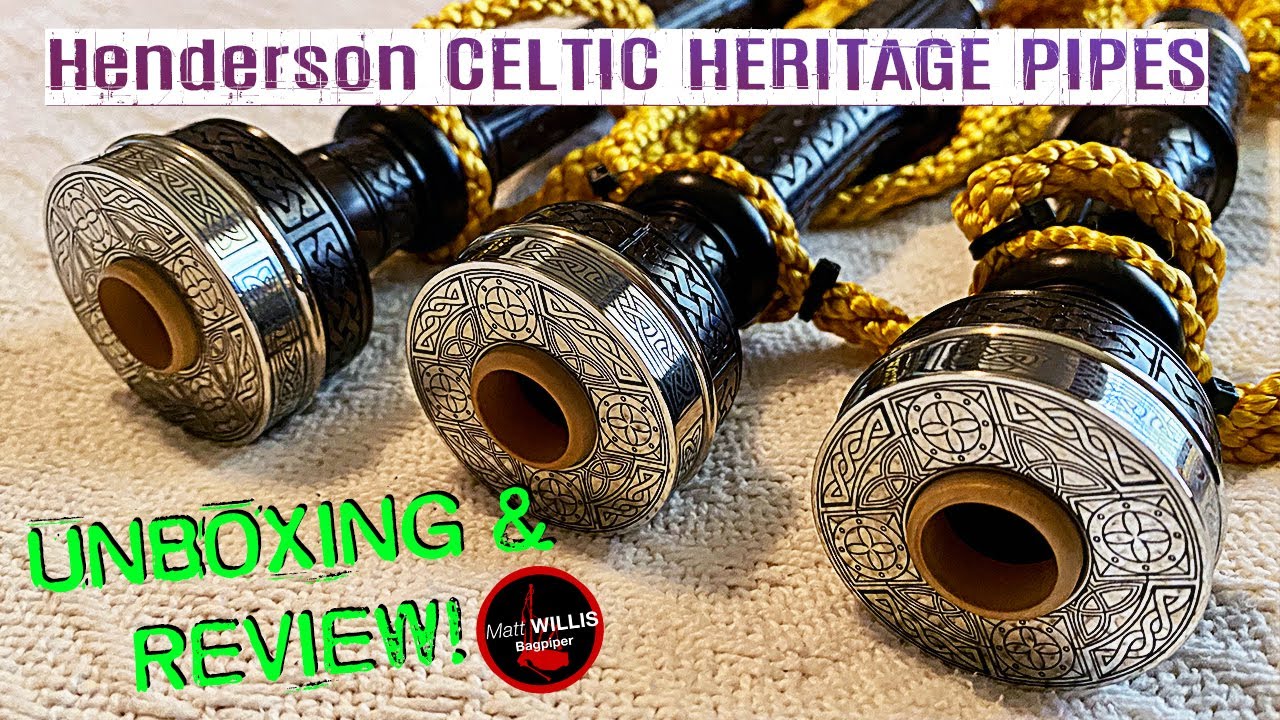 Celtic Heritage Bagpipes by Peter Henderson (4K) | Unboxing & Review