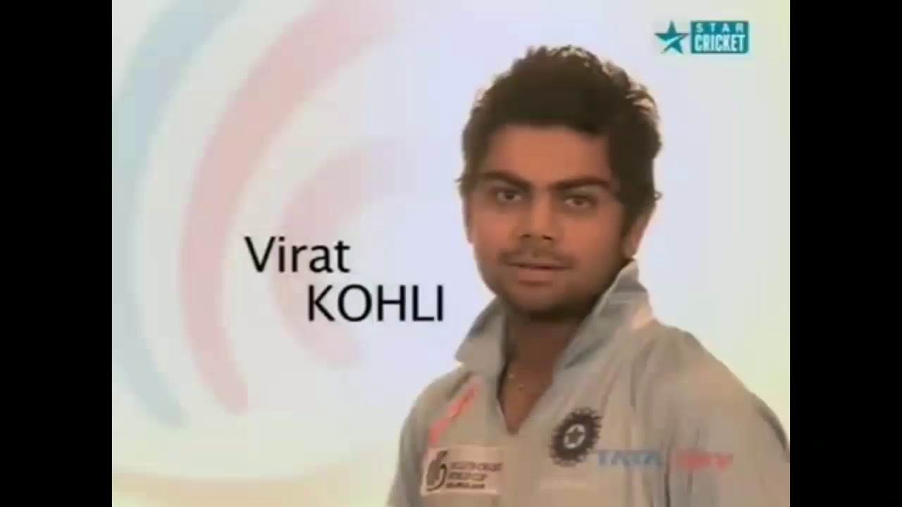 1million+views+edit Virat kohli first half century in his career