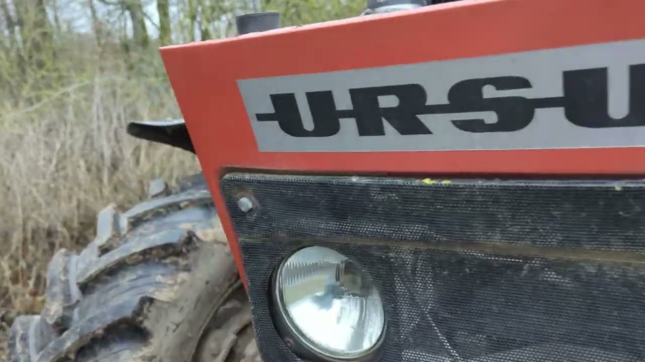 Ursus 914 Turbo - montaż turbosprężarki