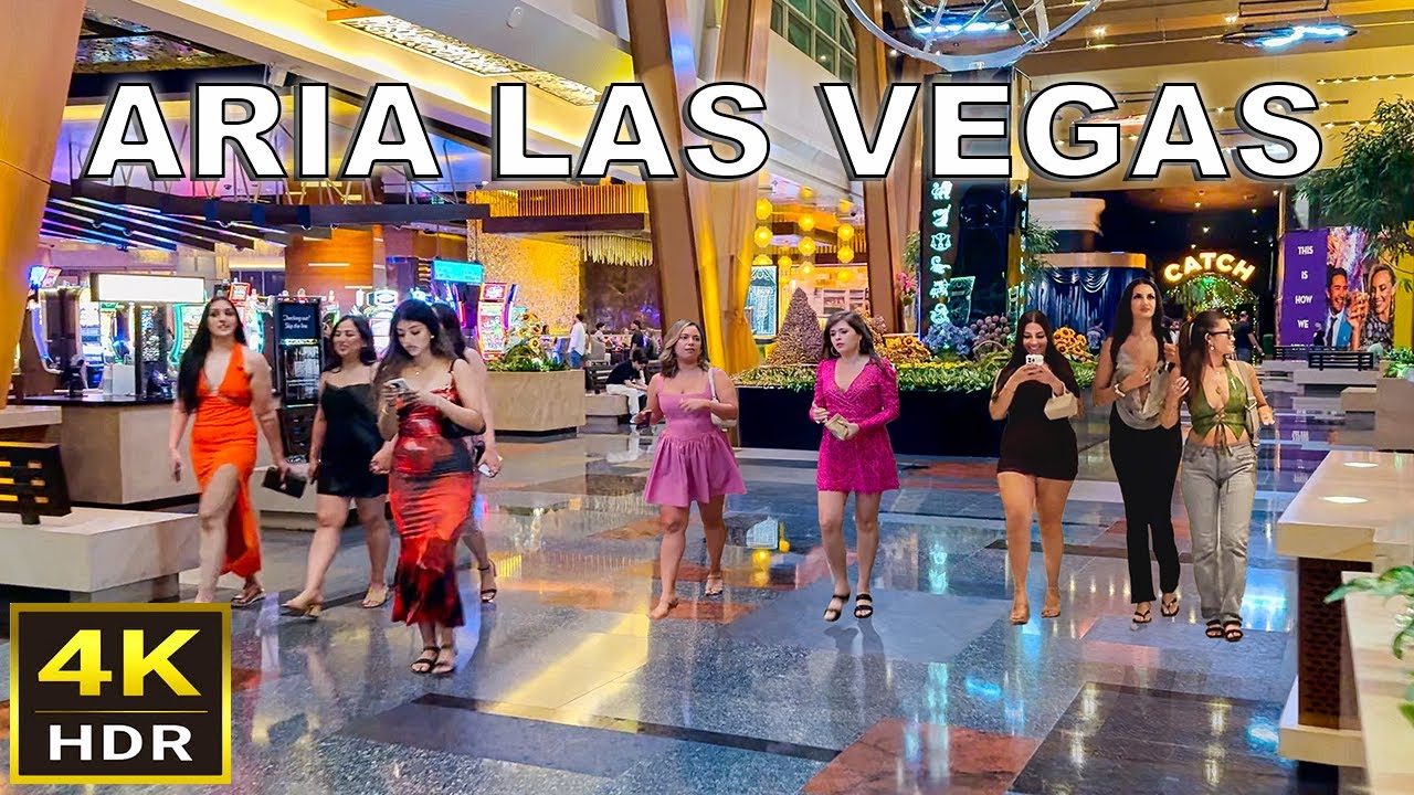 [4K HDR] Aria Las Vegas Walking Tour | August 2025 | Las Vegas, Nevada