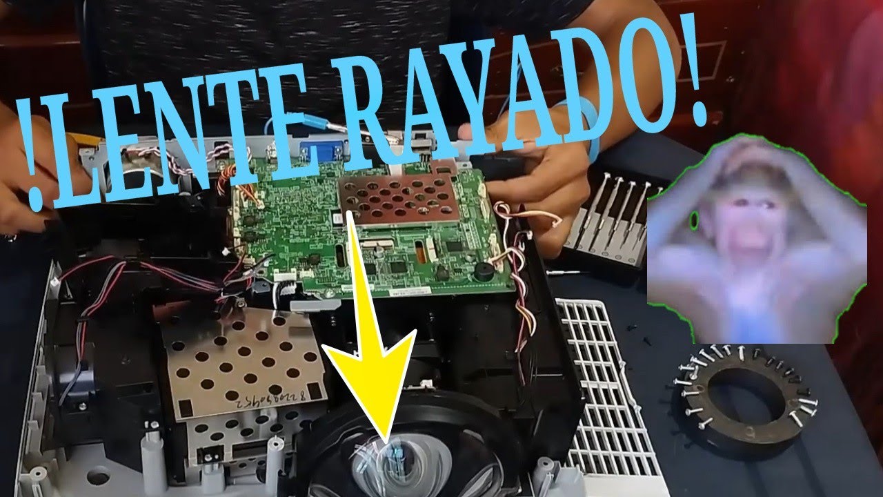 Como reparar el lente de un proyector (Explicado)