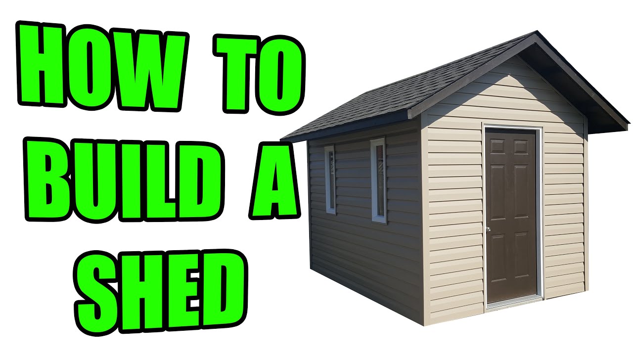 DIY Shed (On a Concrete Pad)