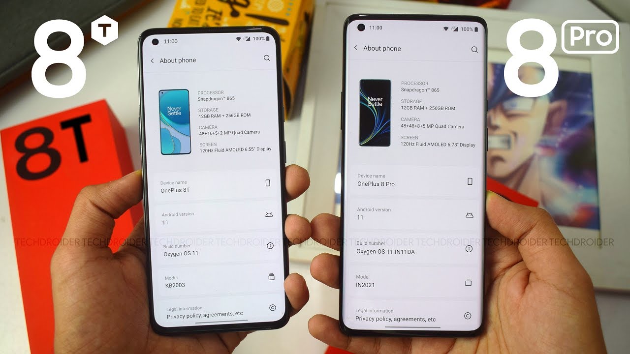 OnePlus 8T vs OnePlus 8 Pro - Which Should You Choose?