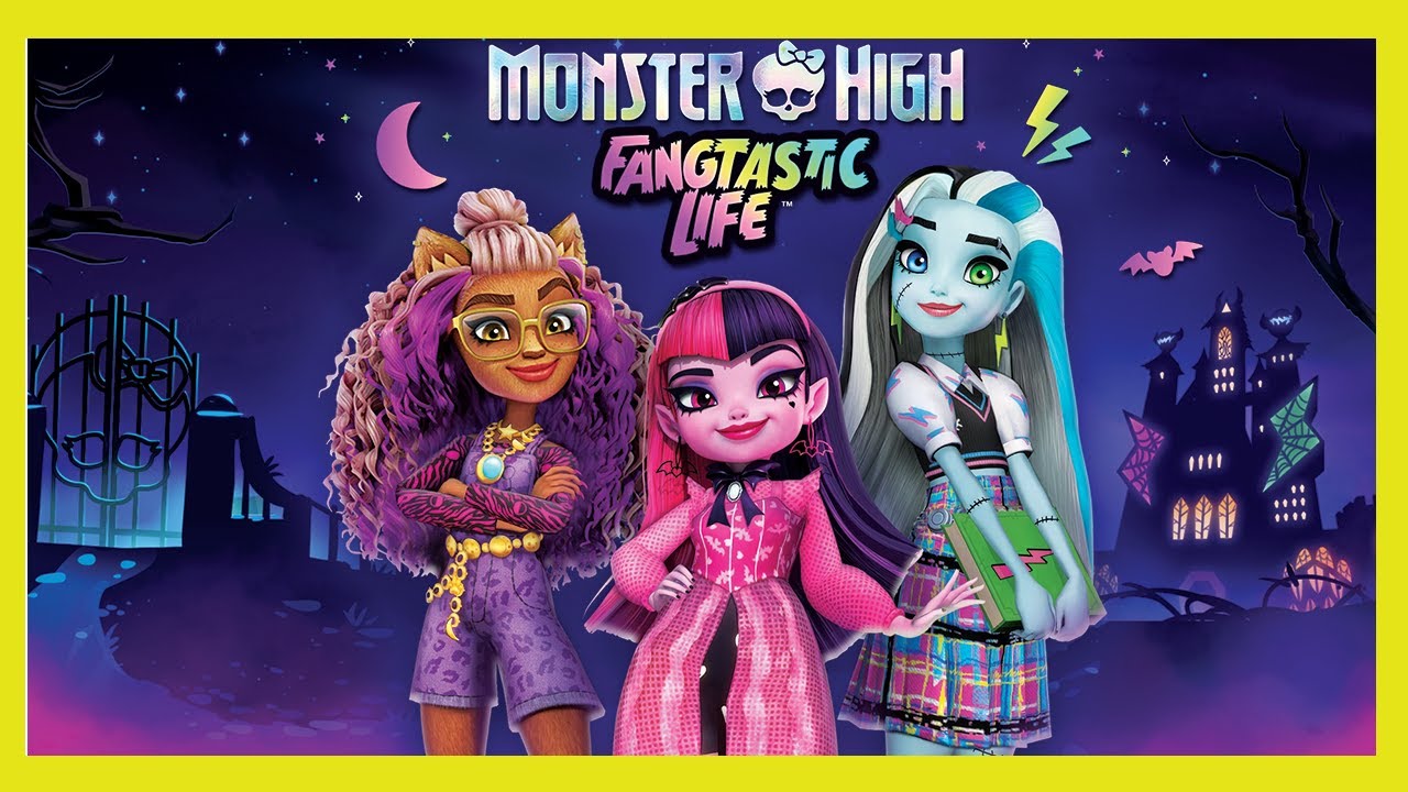 Monster High Fangtastic Life - ⭐Interactive Doll Game for Kids by Budge Studios ⭐