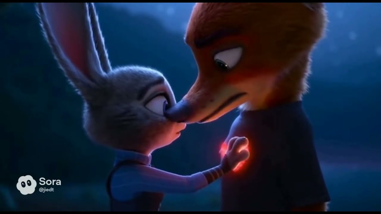 Unhinged Zootopia AI: Romantic Chaos Part 1 (Sora 2)