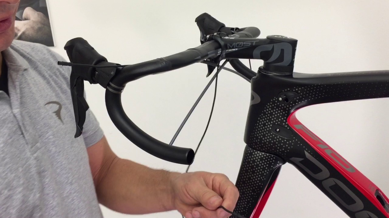 Tiger aero Di2 cable routing