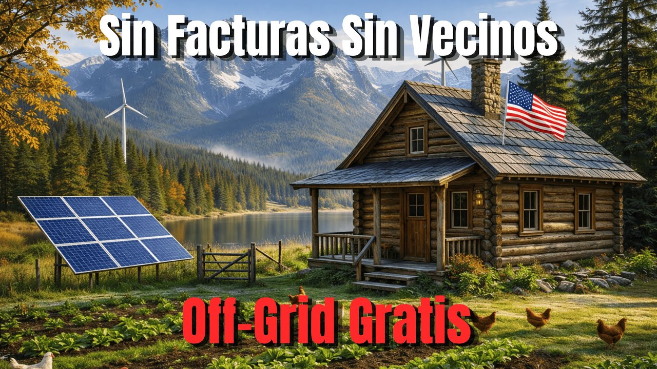 5 Estados de EE.UU. Donde la Vida Off Grid es Prácticamente Gratis