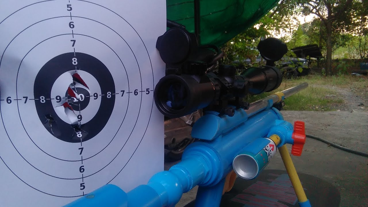 20m range for PVC GAS GUN shot