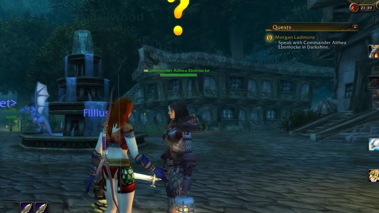 World Of Warcraft Quest Info: Morgan Ladimore