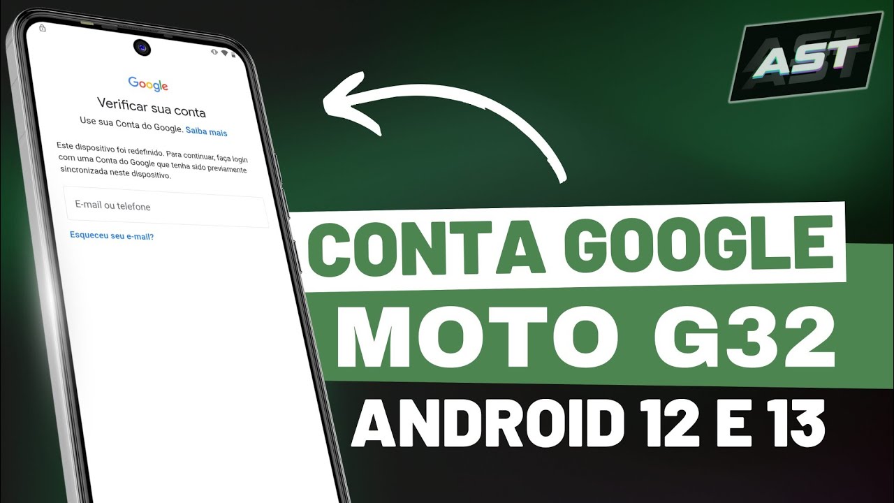 NOVO! COMO REMOVER CONTA GOOGLE MOTOROLA G32 ANDROID 13 e 12 Moto G METODO ATUALIZADO SEM PC