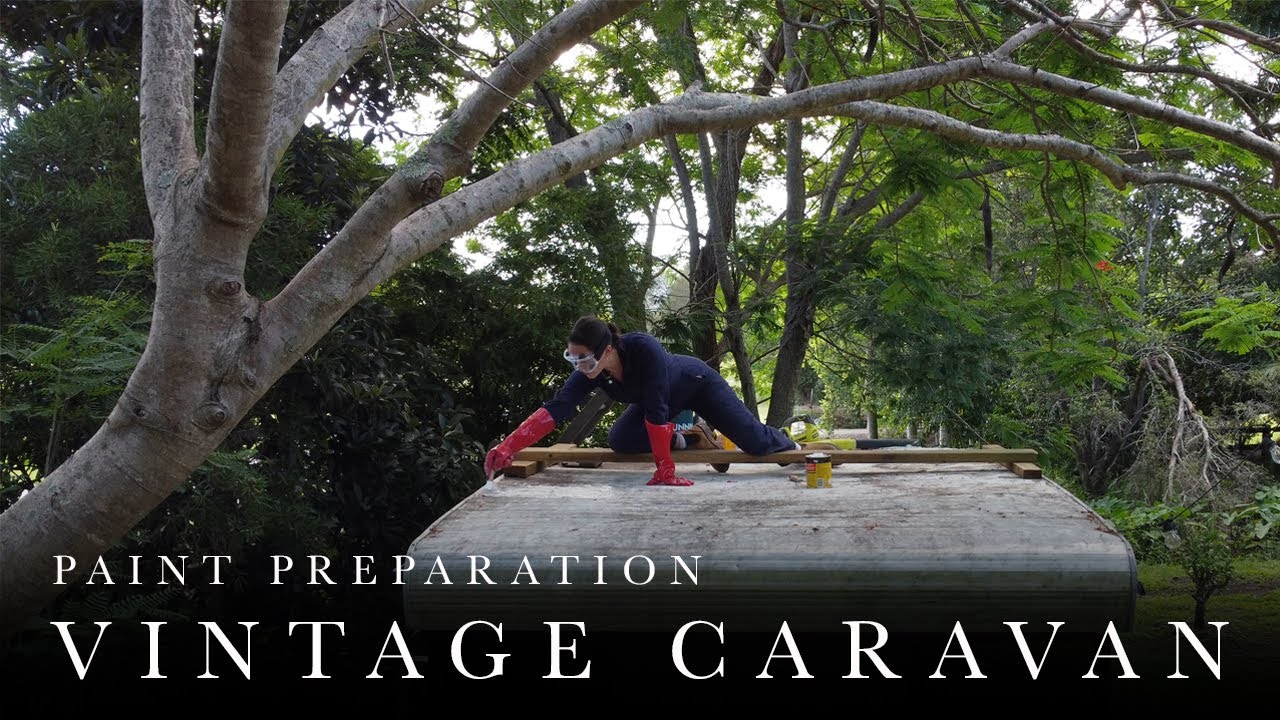 Painting a Caravan // Part One