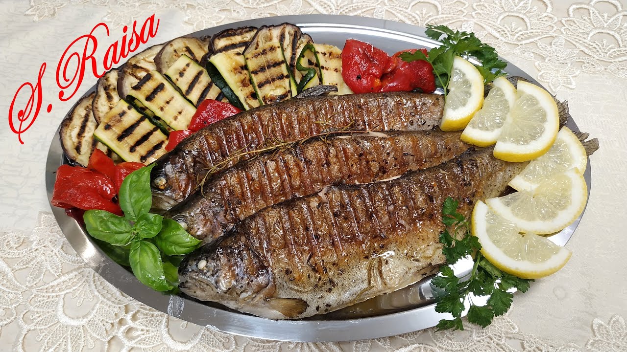 Trota Salmonata alla Griglia /  Pastrav la gratar