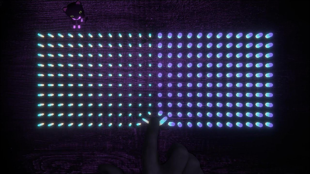 ASMR | Holographic Thingies Tracing (Visual Triggers, Tingly Sounds, No Talking, Dim Light)