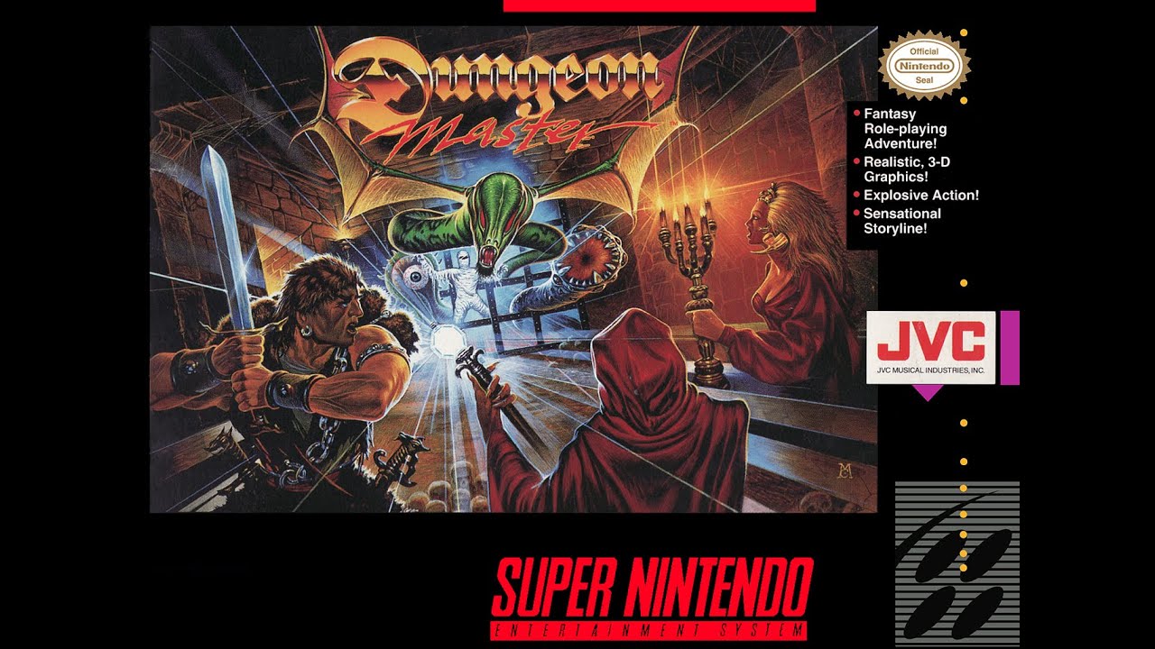 Is Dungeon Master [SNES] Worth Playing Today? - SNESdrunk