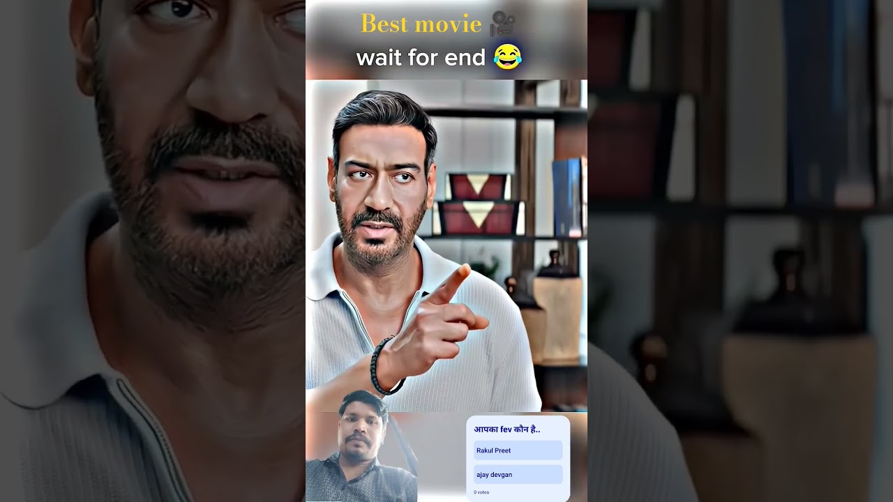 best movie scene ajay devgan Rakul Preet Singh 🤣👈। 