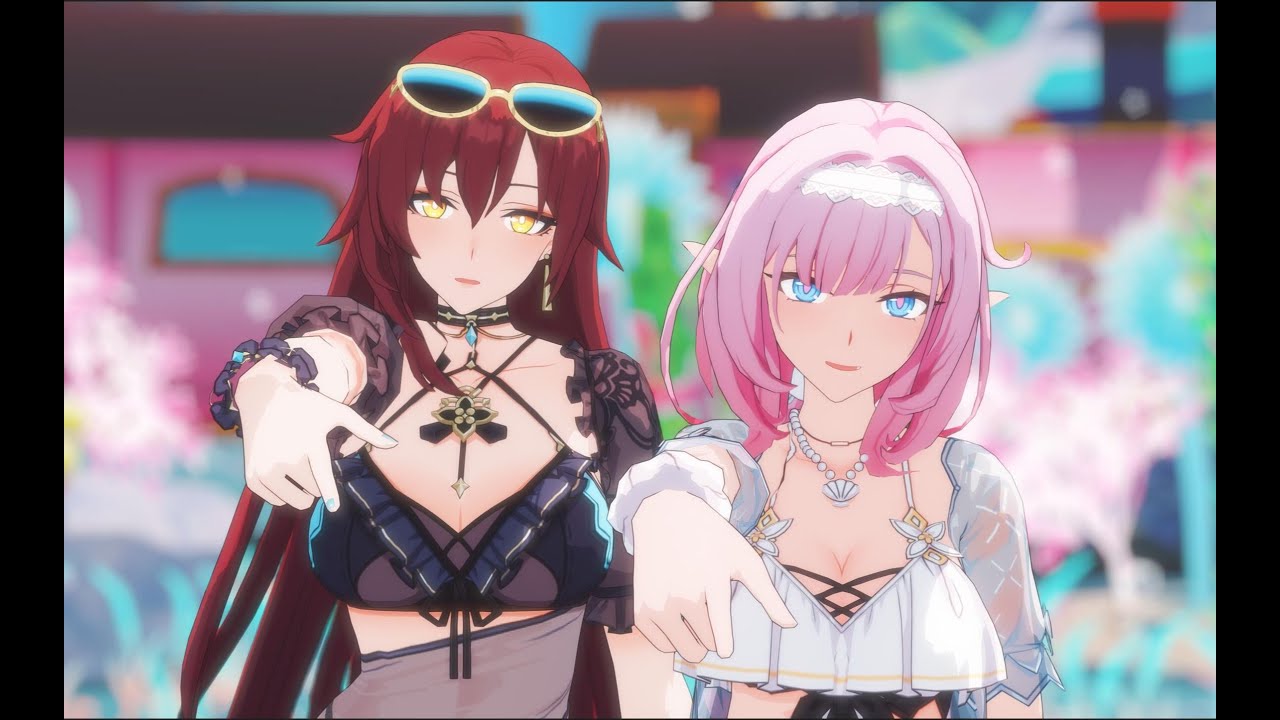 【Honkai Impact 3 MMD／4K／60FPS】Elysia × Eden【Chocolate Cream】
