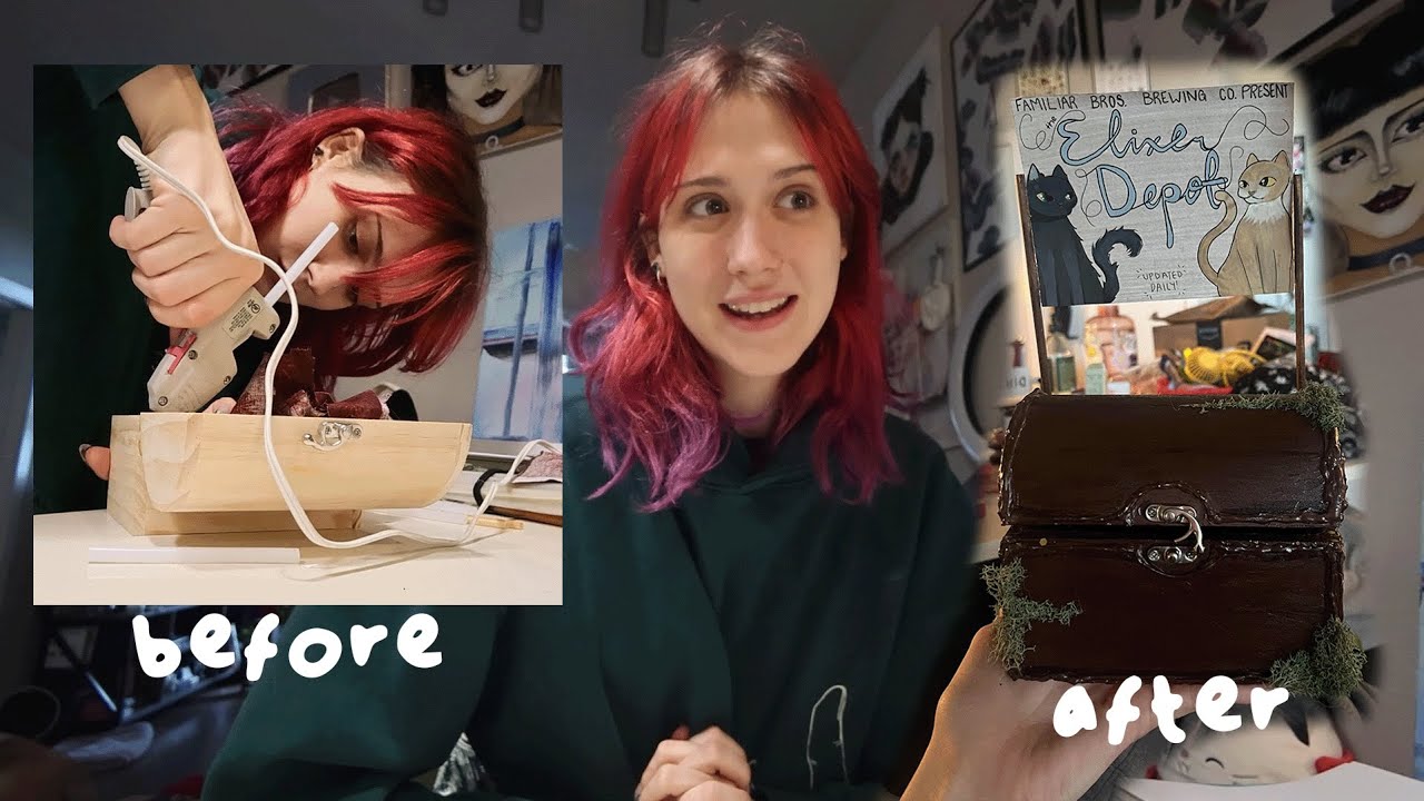 making my gf a custom advent calendar ♡