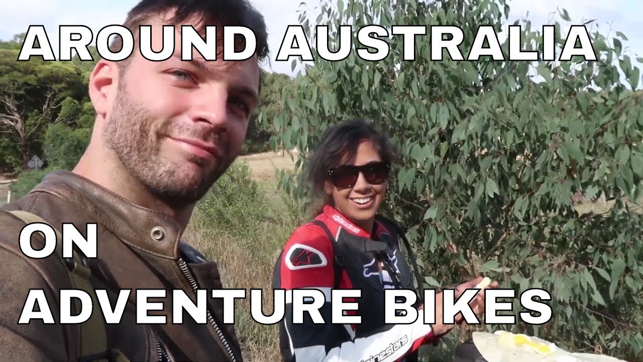 Motorcycle adventure couple - ADVENTURE BIKES - Otway
