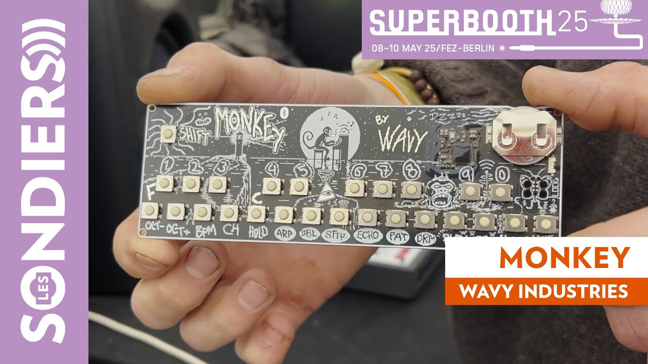 WAVY INDUSTRIES MONKEY : mini contrôleur MIDI bluetooth
