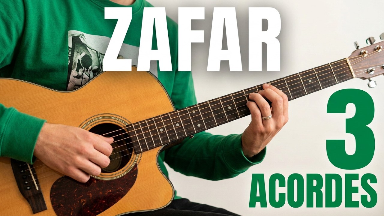 CÓMO TOCAR ZAFAR de LA VELA PUERCA en Guitarra (Acordes Fáciles)
