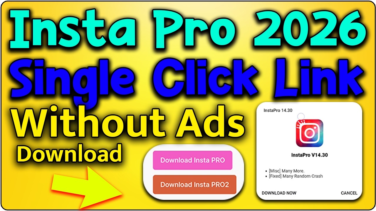 Insta Pro New Version 2026 Download APK Withoud ADs #instagram