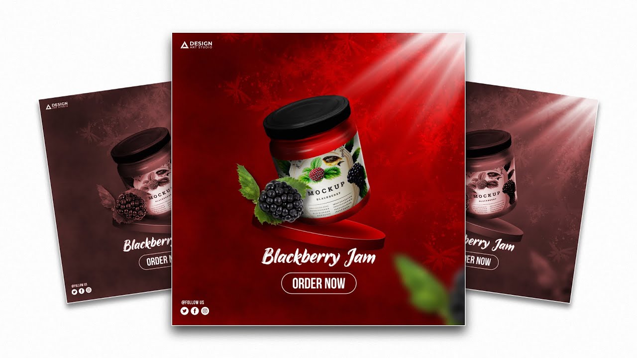 Affinity Designer - Jam Advertisement Poster Design