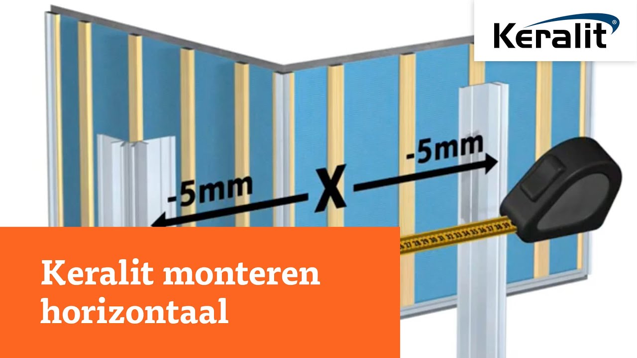 HOW TO | Keralit gevelbekleding monteren (horizontaal)