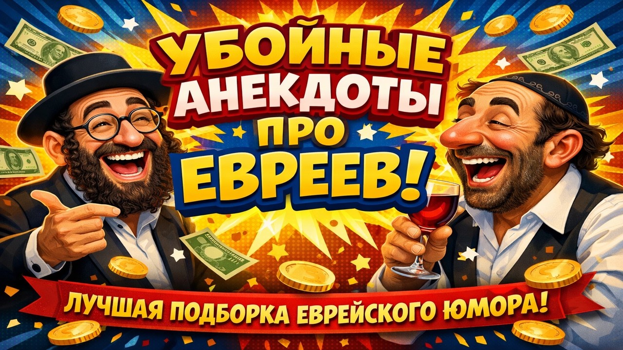 Еврейский юмор 😂 СМЕХ ДО СЛЁЗ | Большая подборка анекдотов