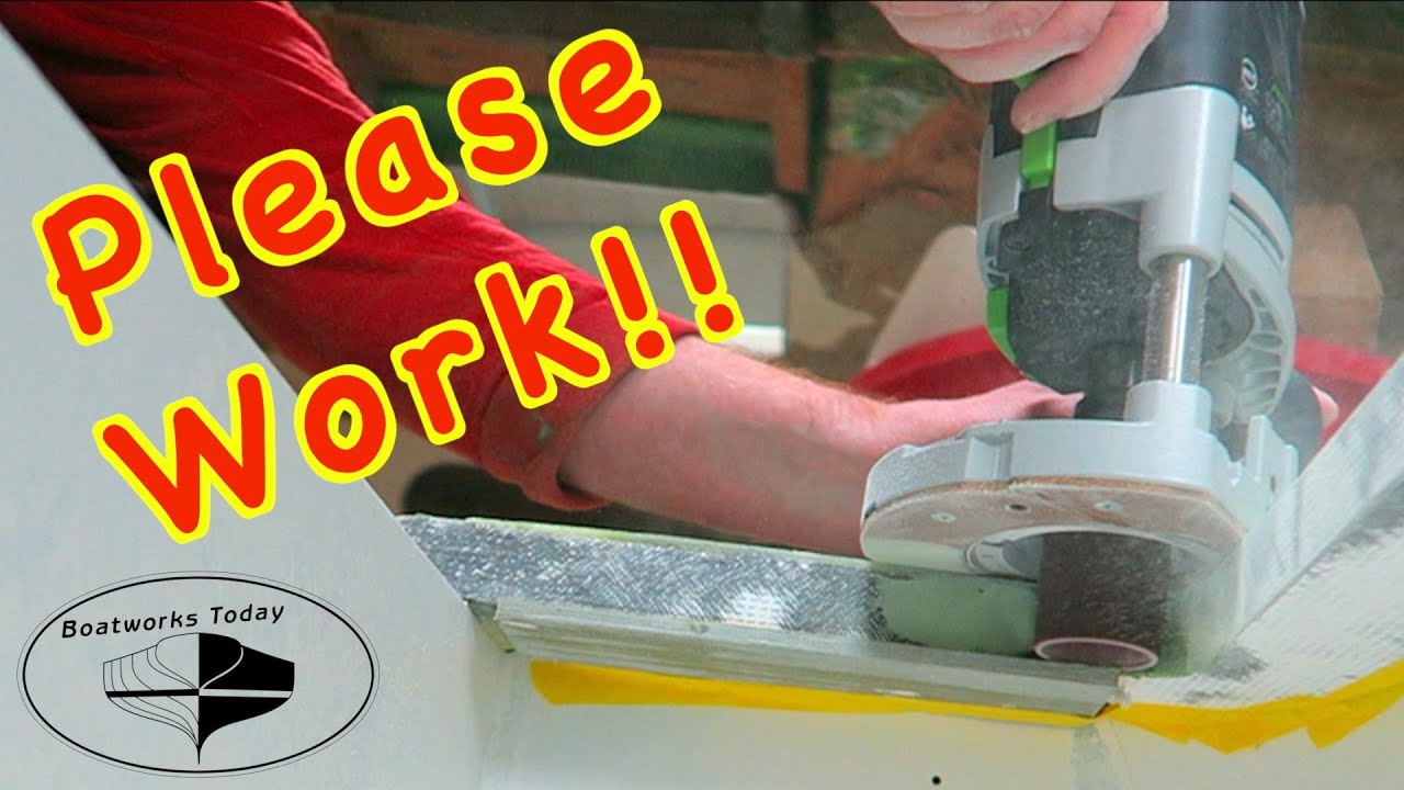 Fairing The Coosa Bulkheads And Fiberglass Storage Lockers!