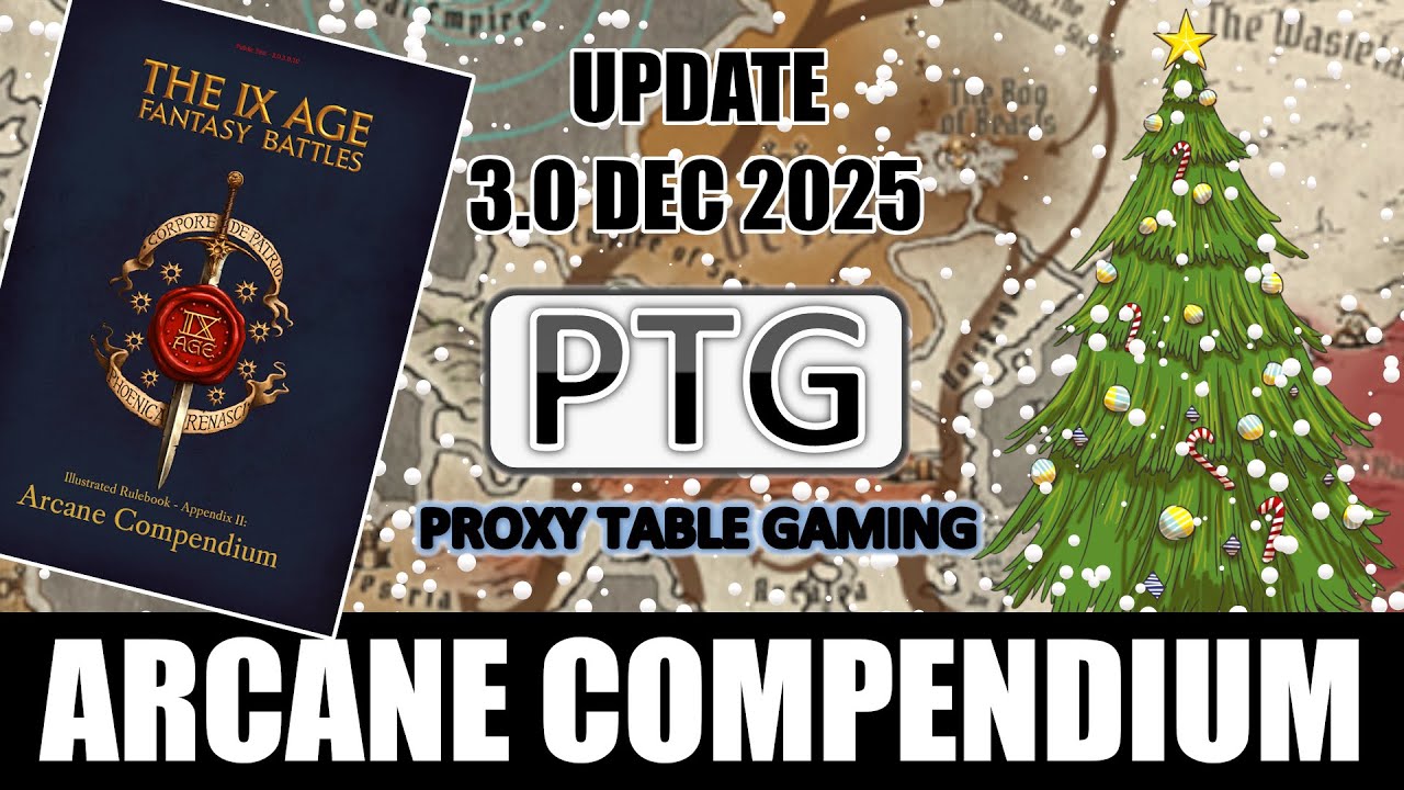T9A Update Review: ARCANE COMPENDIUM | Proxy Table Gaming