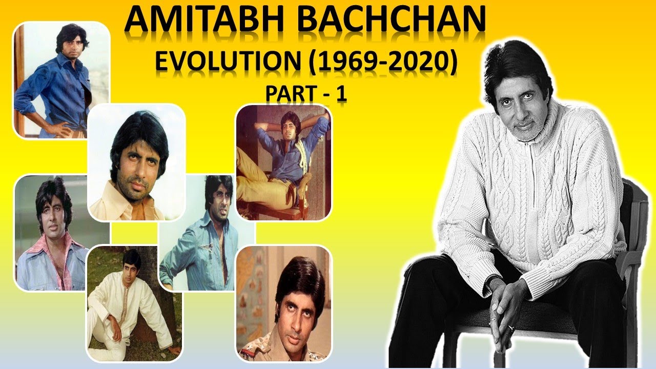 Amitabh Bachchan Evolution (1969 - 2020) Part - 1 | Dialogoues | Best Scene | Amitabh Filmography |