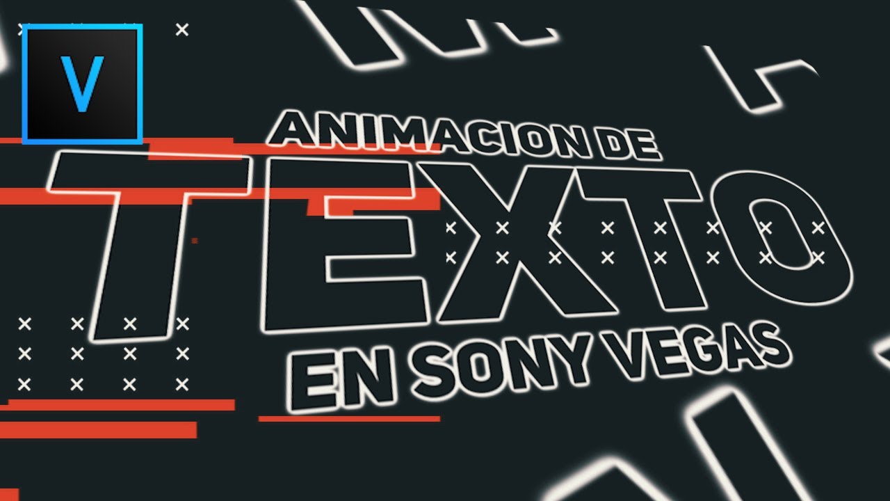 Animacion de Texto Editable | Sony Vegas Pro Tutorial