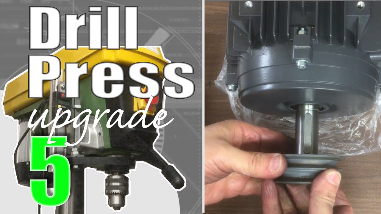 Ep 5: Drill Press Upgrade | Machining the pulley and main head