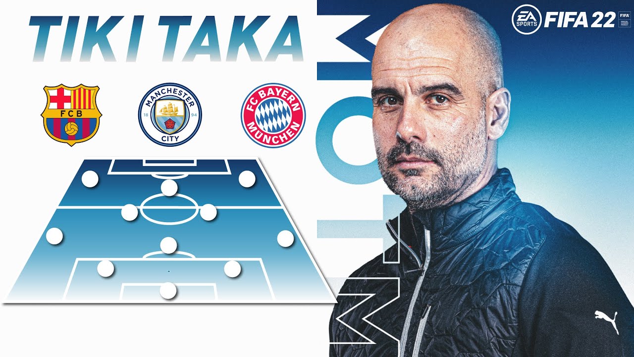 COME RICREARE IL TIKI TAKA DI GUARDIOLA IN FIFA 22 ULTIMATE TEAM | GUIDA ALLE TATTICHE & GAMEPLAY