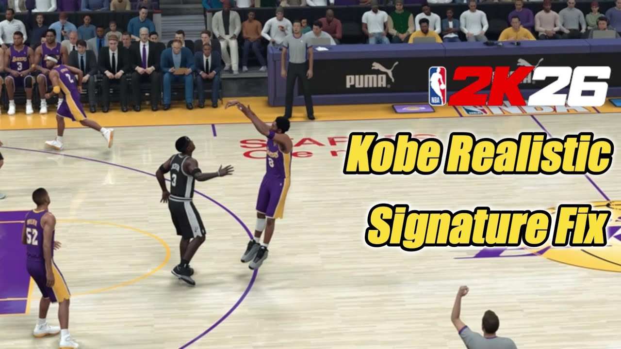 NBA 2K26 ЛУЧШЕЕ исправление анимации Коби на PS5