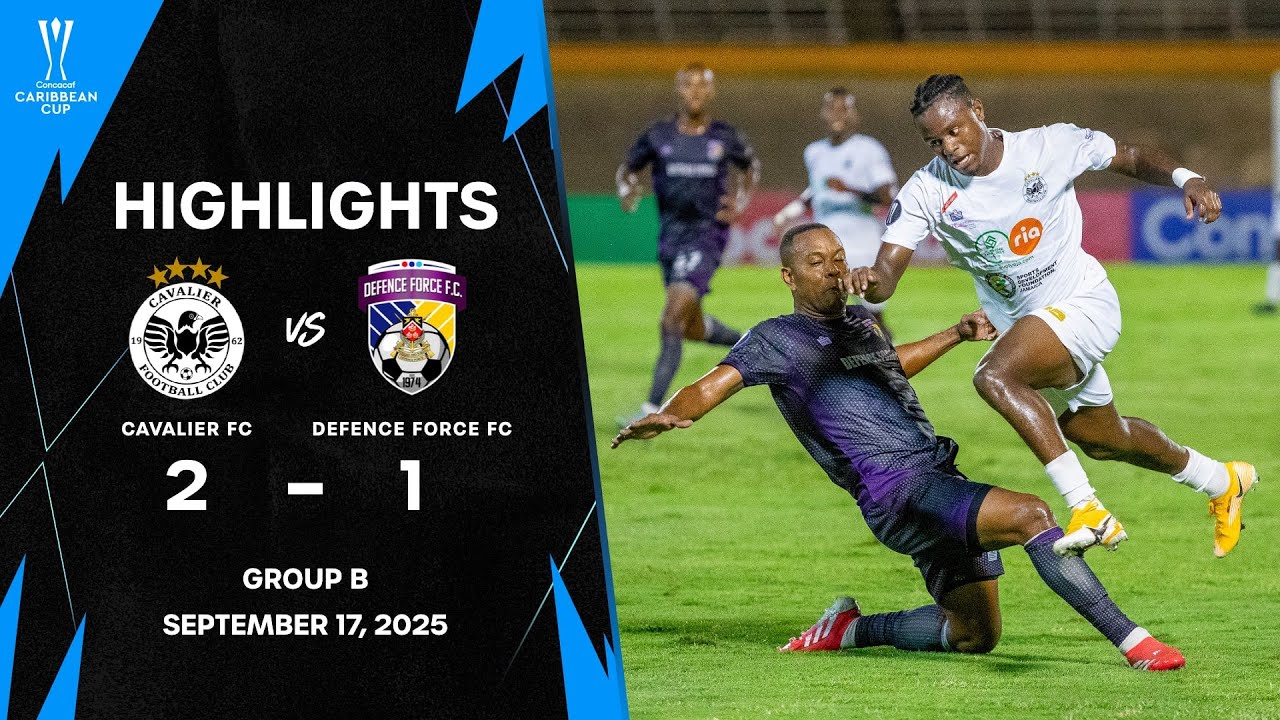 Cavalier vs Defence Force | 2025 Concacaf Caribbean Cup | Group Stage