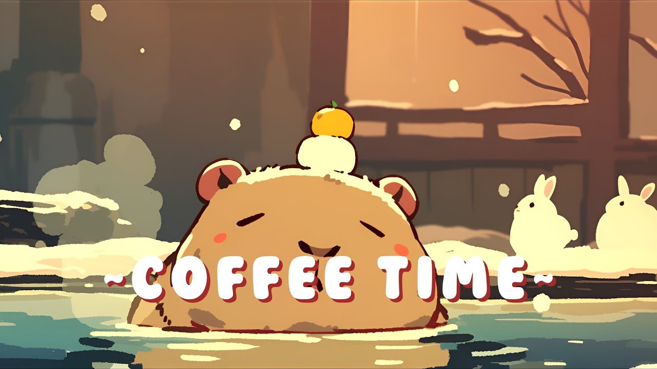 Capybara Lofi Zone - Peaceful Music for Your Soul ~ Zen Moments ~ 🦫 📝