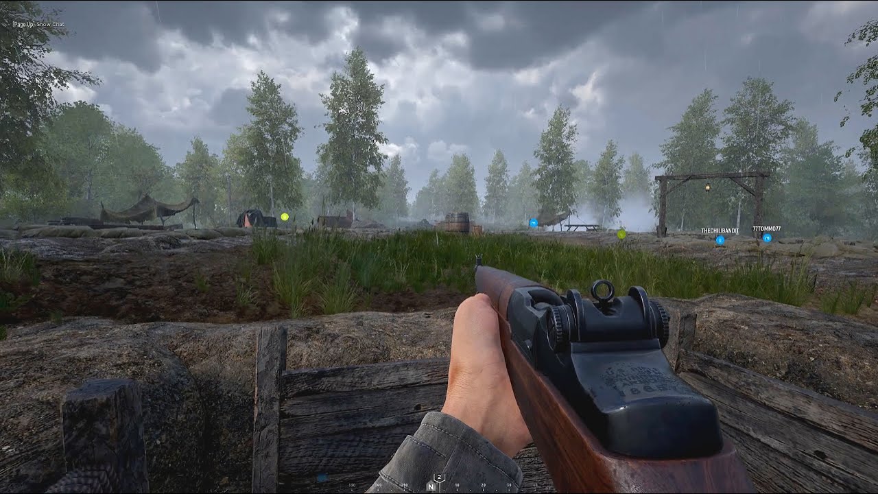 Hell Let Loose  -  Mortain Warfare  -  73 kills  |  Insane M1 Garand Gameplay