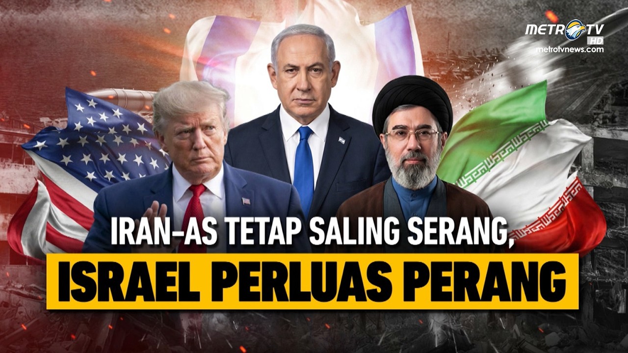 [FULL] IRAN - AS TETAP SALING SERANG, ISRAEL PERLUAS PERANG | Top Issue