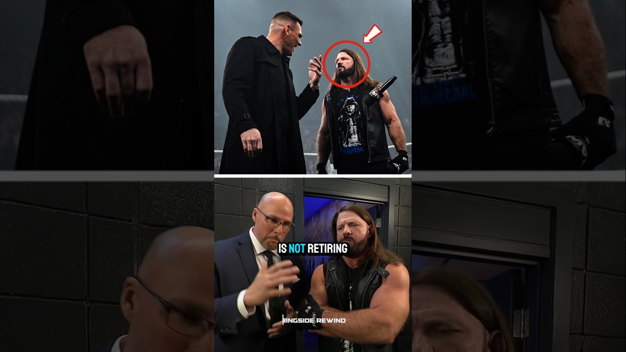 Here's Why AJ Styles Won't Retire at Royal Rumble!