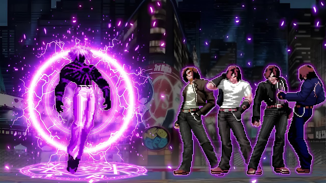[KOF Mugen] The Last Comer V2 vs. Orochi Kyo Team